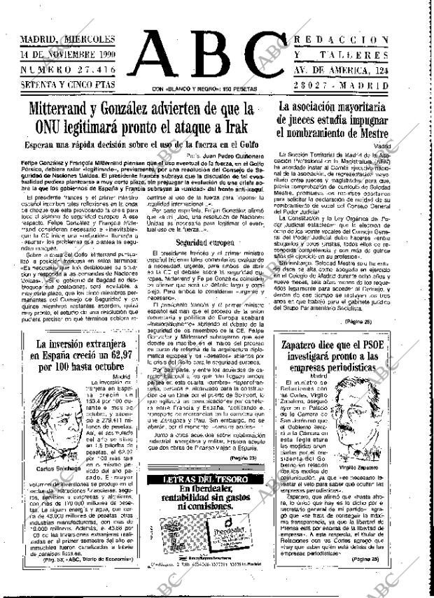 ABC MADRID 14-11-1990 página 17