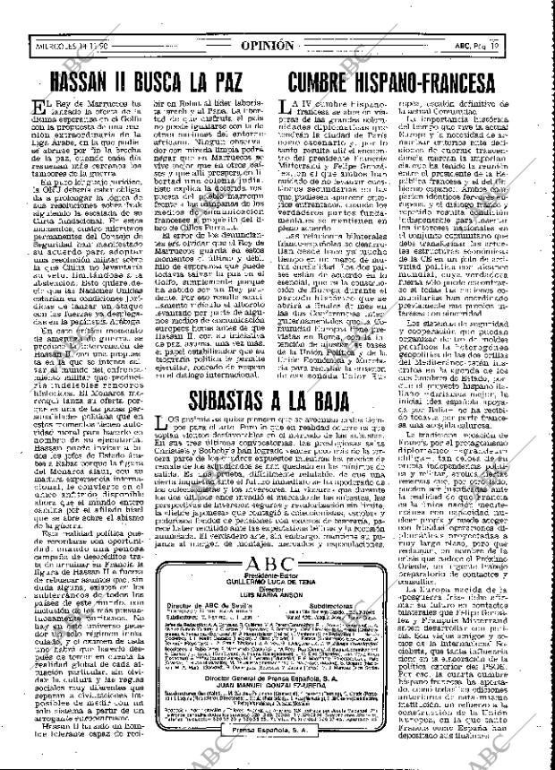 ABC MADRID 14-11-1990 página 19