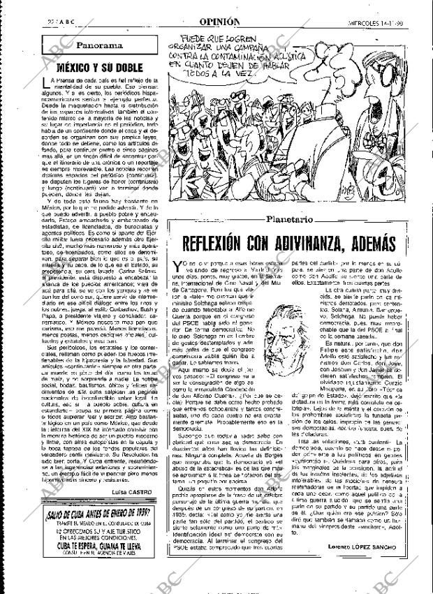ABC MADRID 14-11-1990 página 22