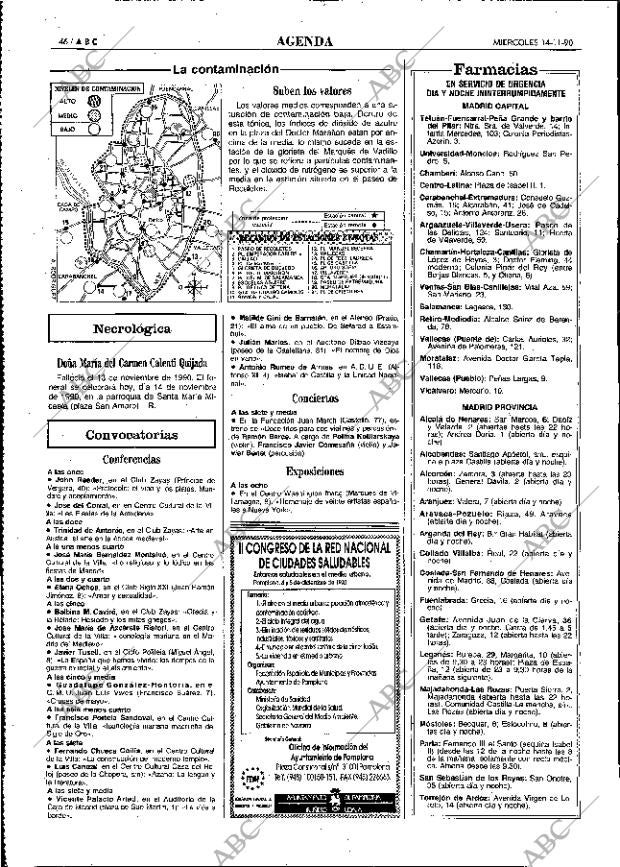 ABC MADRID 14-11-1990 página 46