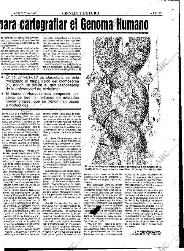 ABC MADRID 14-11-1990 página 77