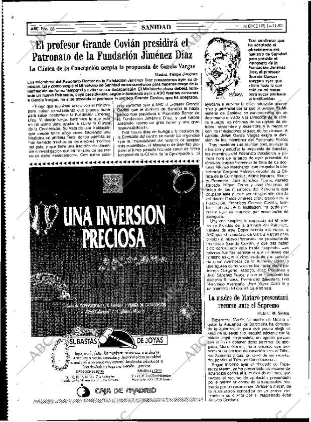 ABC MADRID 14-11-1990 página 86