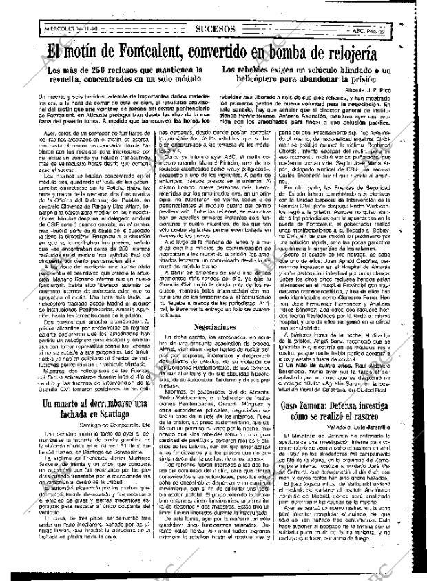ABC MADRID 14-11-1990 página 89