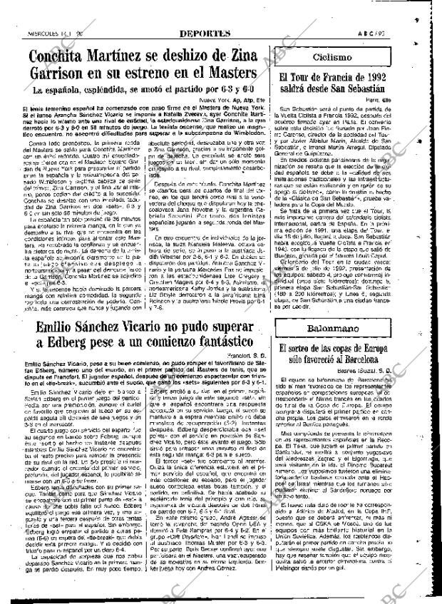 ABC MADRID 14-11-1990 página 95