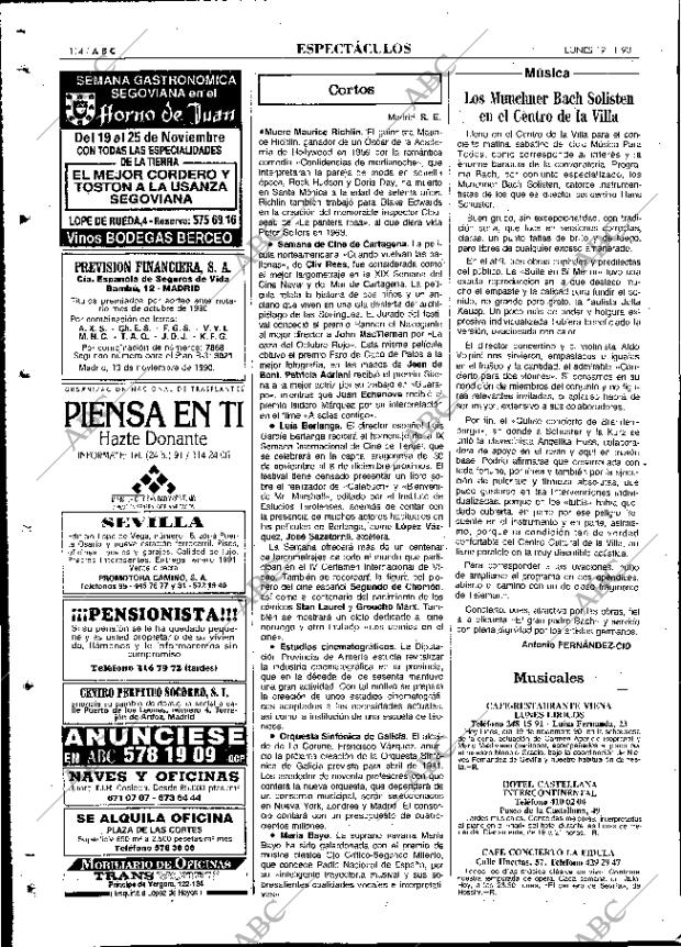 ABC MADRID 19-11-1990 página 114