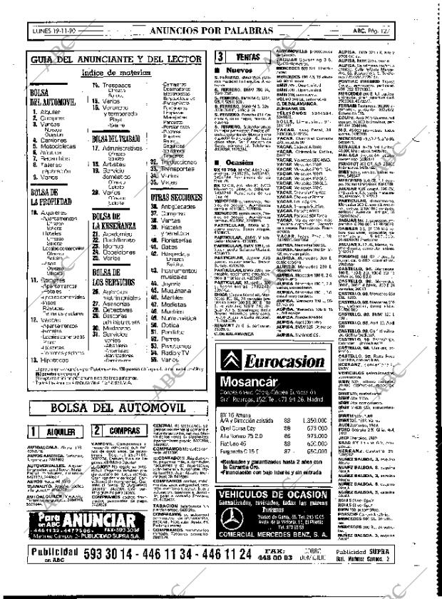 ABC MADRID 19-11-1990 página 127