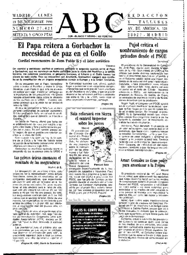 ABC MADRID 19-11-1990 página 15