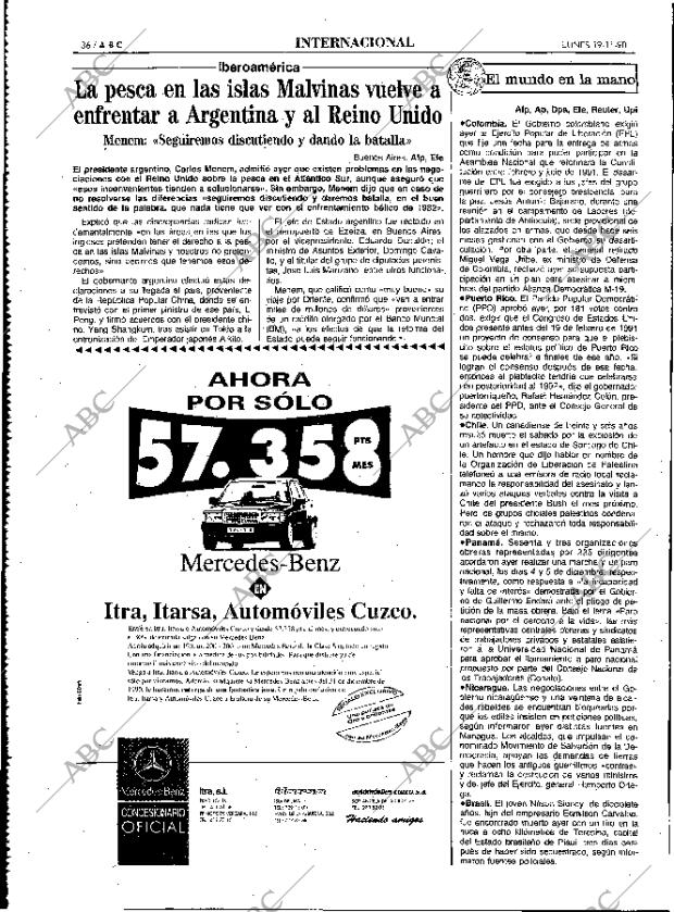 ABC MADRID 19-11-1990 página 36