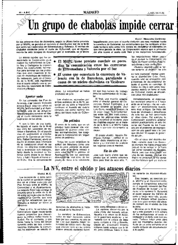 ABC MADRID 19-11-1990 página 46