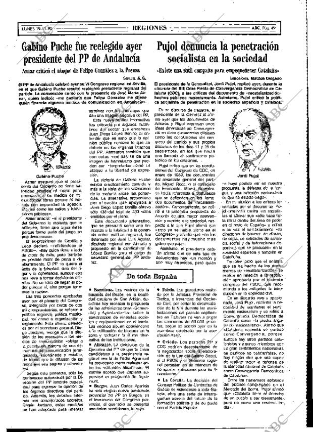 ABC MADRID 19-11-1990 página 49