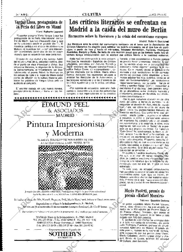 ABC MADRID 19-11-1990 página 54