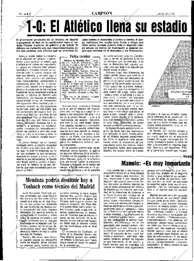 ABC MADRID 19-11-1990 página 76