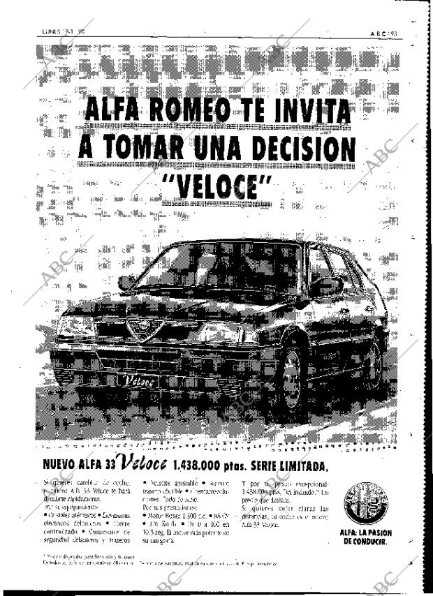 ABC MADRID 19-11-1990 página 93