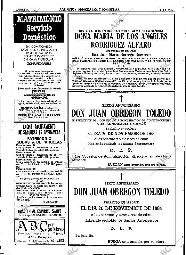 ABC SEVILLA 20-11-1990 página 107