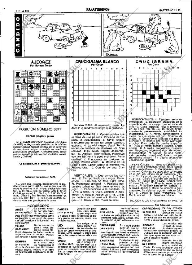 ABC SEVILLA 20-11-1990 página 110