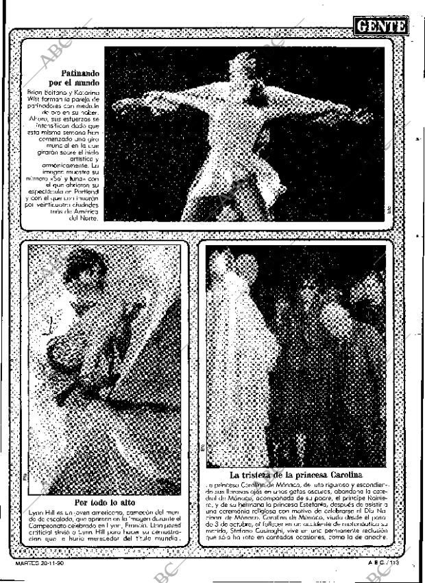 ABC SEVILLA 20-11-1990 página 113