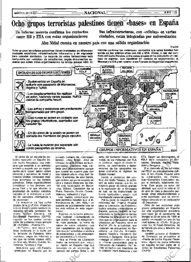 ABC SEVILLA 20-11-1990 página 19