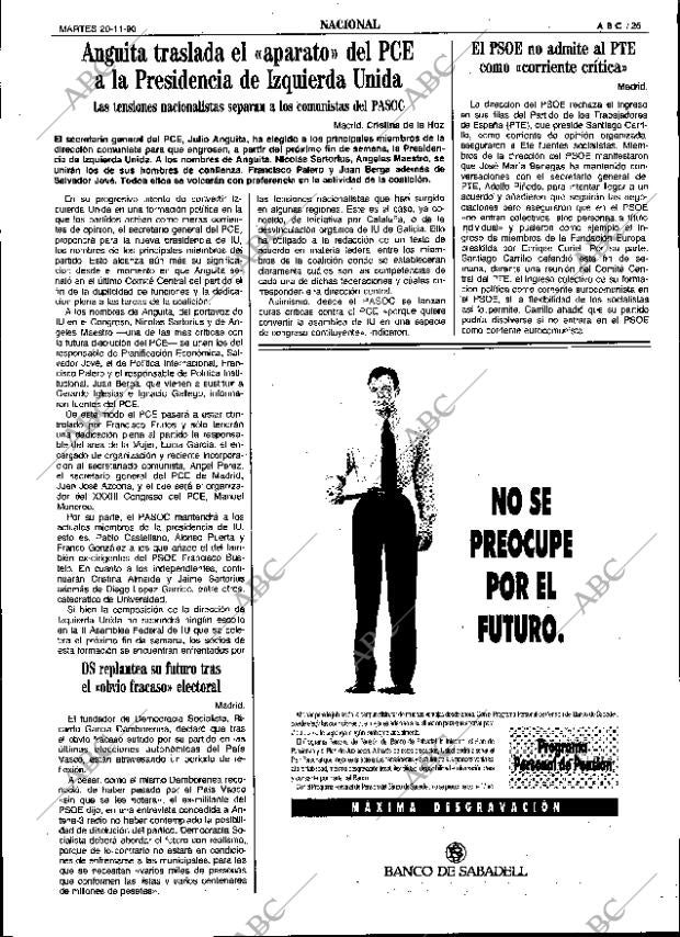 ABC SEVILLA 20-11-1990 página 25