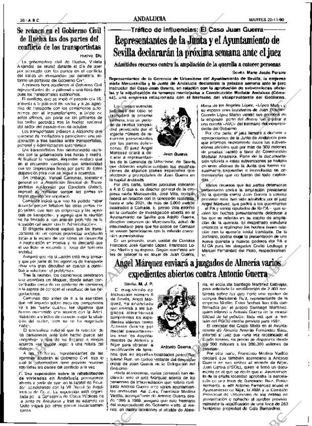 ABC SEVILLA 20-11-1990 página 36