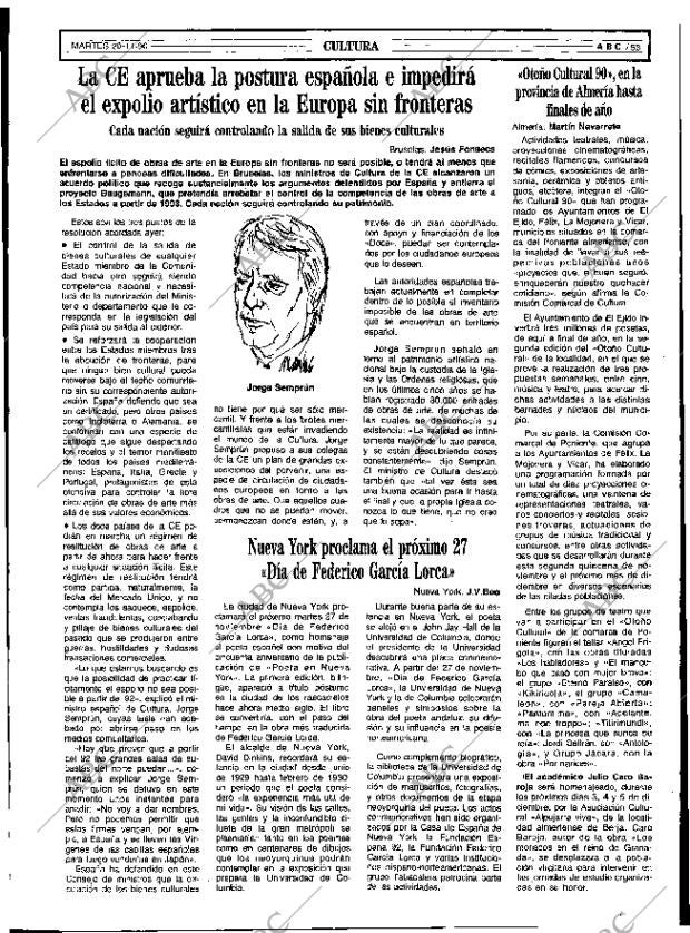 ABC SEVILLA 20-11-1990 página 53