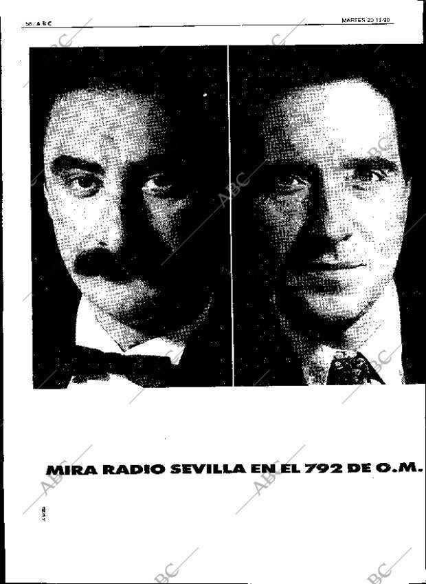 ABC SEVILLA 20-11-1990 página 58