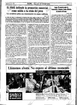 ABC SEVILLA 20-11-1990 página 67