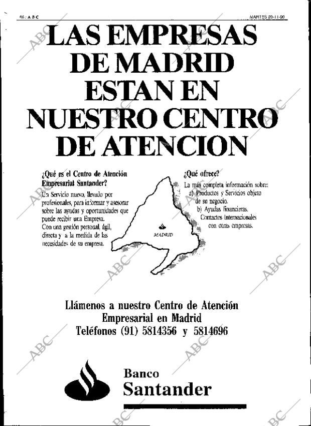 ABC SEVILLA 20-11-1990 página 68