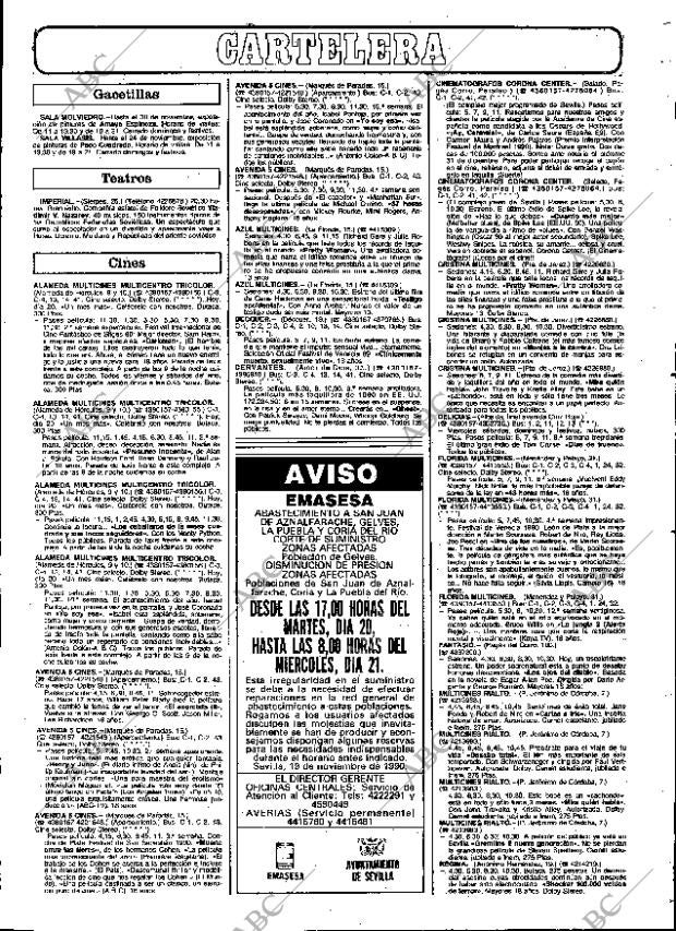 ABC SEVILLA 20-11-1990 página 99