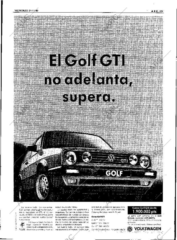 ABC SEVILLA 21-11-1990 página 25