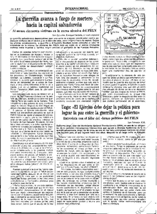 ABC SEVILLA 21-11-1990 página 34