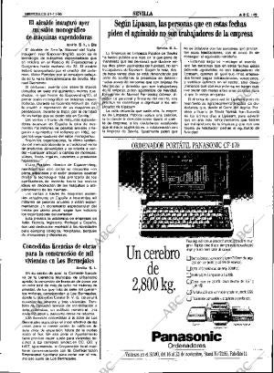 ABC SEVILLA 21-11-1990 página 49