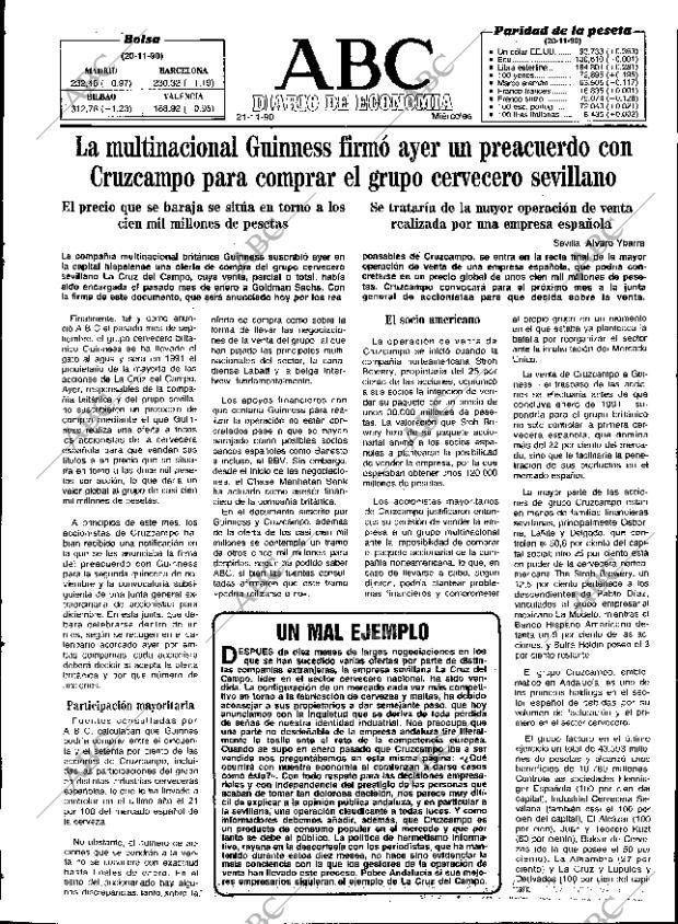 ABC SEVILLA 21-11-1990 página 51