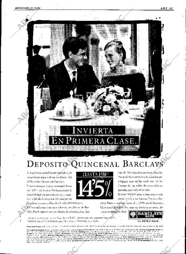 ABC SEVILLA 21-11-1990 página 57