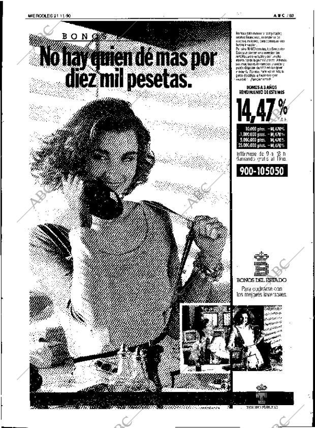 ABC SEVILLA 21-11-1990 página 59