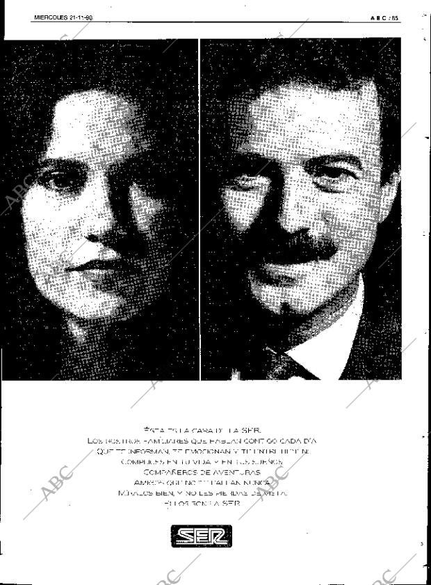 ABC SEVILLA 21-11-1990 página 65