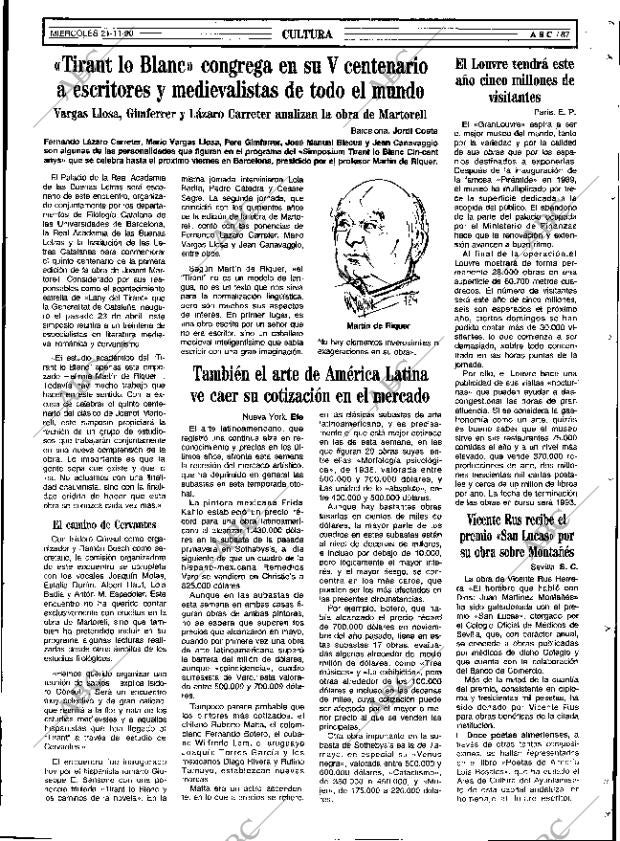 ABC SEVILLA 21-11-1990 página 67