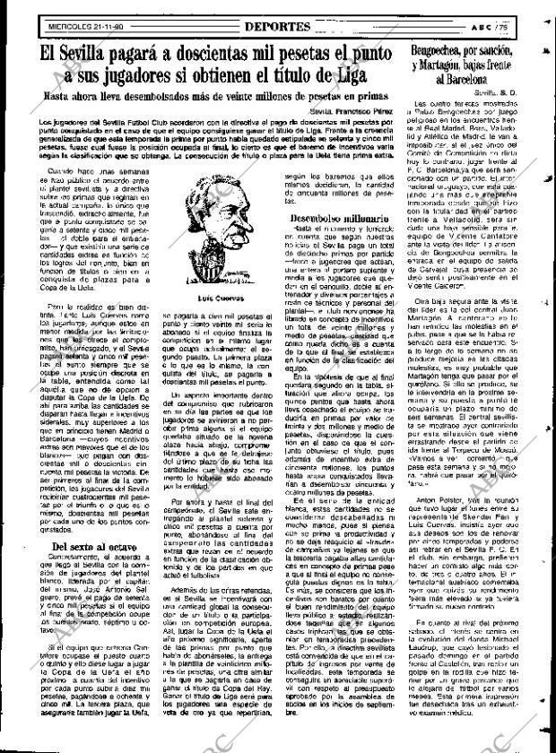 ABC SEVILLA 21-11-1990 página 75