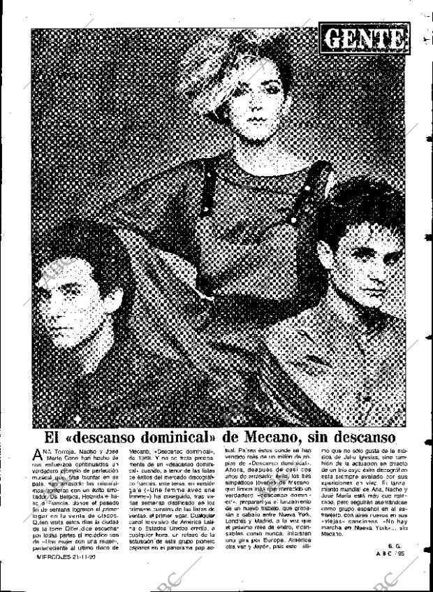 ABC SEVILLA 21-11-1990 página 95