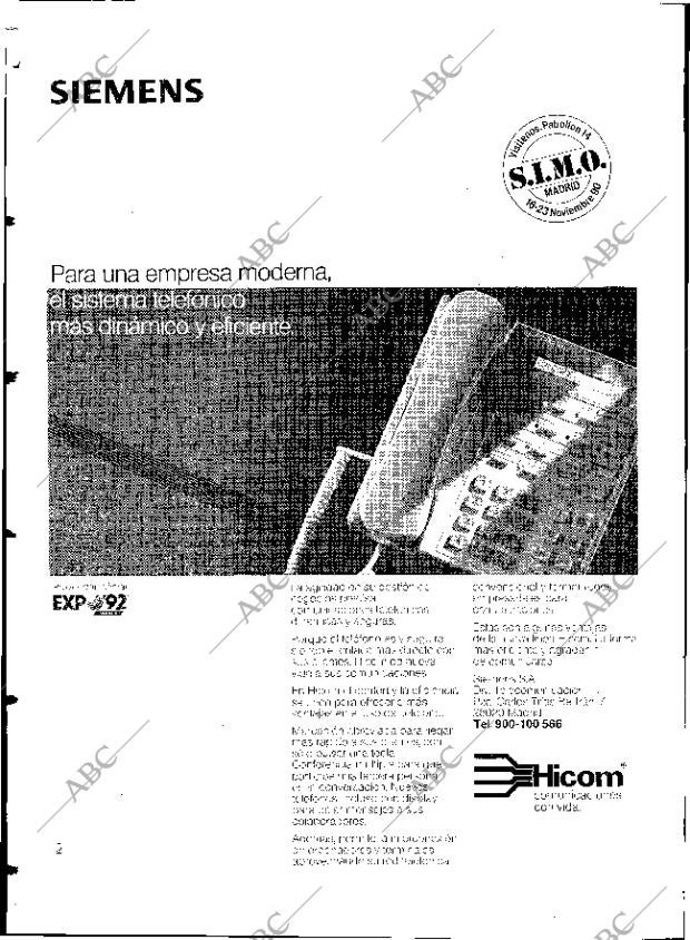 ABC SEVILLA 21-11-1990 página 98