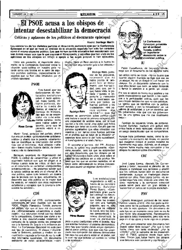 ABC SEVILLA 24-11-1990 página 25