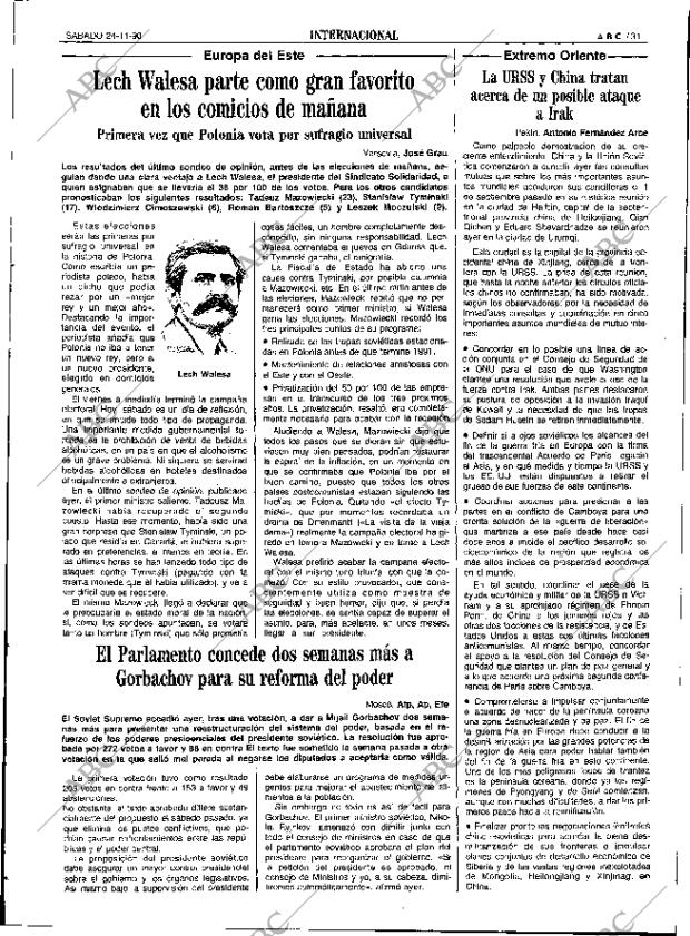 ABC SEVILLA 24-11-1990 página 31