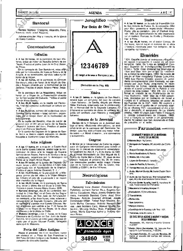 ABC SEVILLA 24-11-1990 página 41