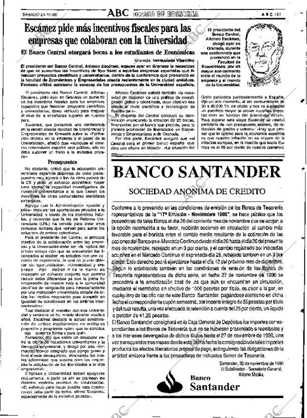 ABC SEVILLA 24-11-1990 página 73