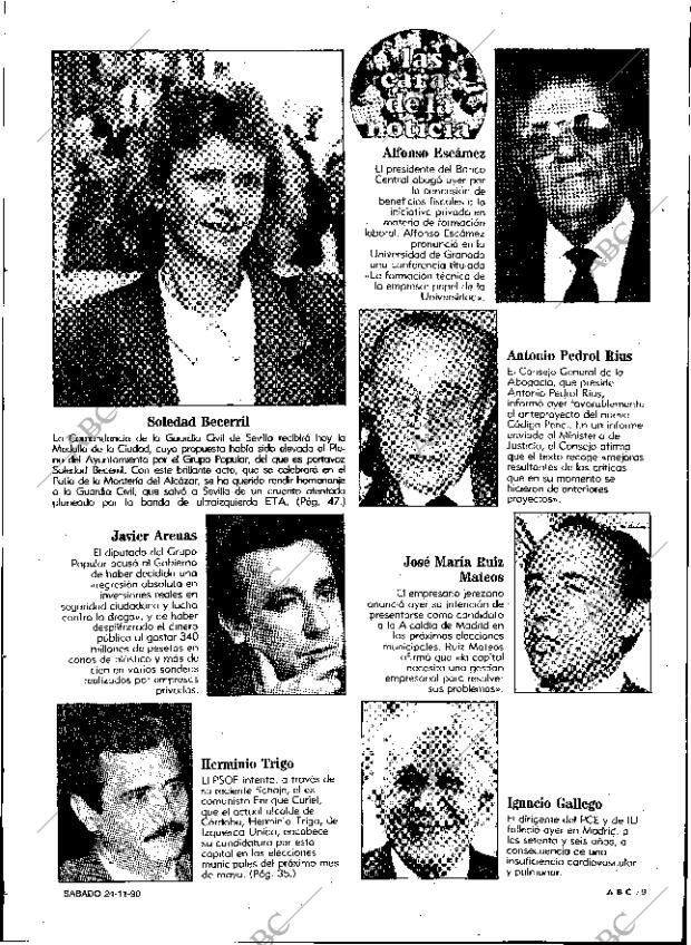 ABC SEVILLA 24-11-1990 página 9