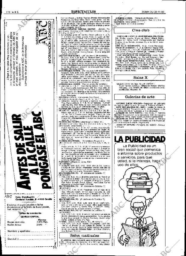 ABC SEVILLA 25-11-1990 página 118