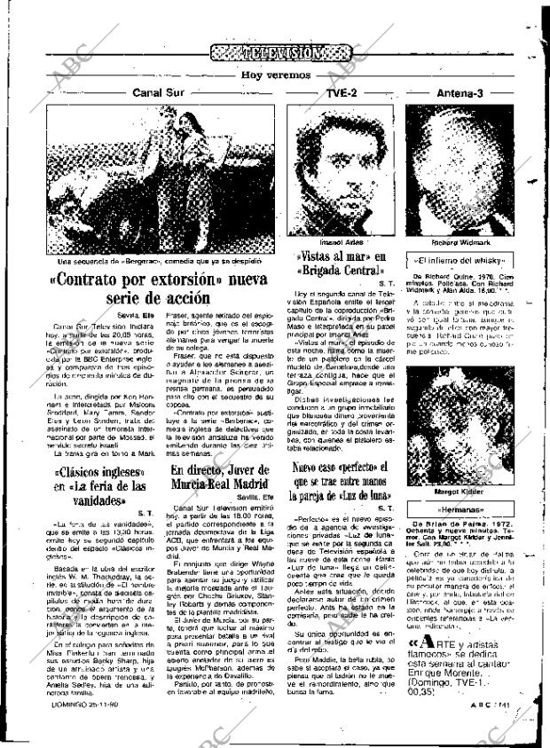 ABC SEVILLA 25-11-1990 página 141