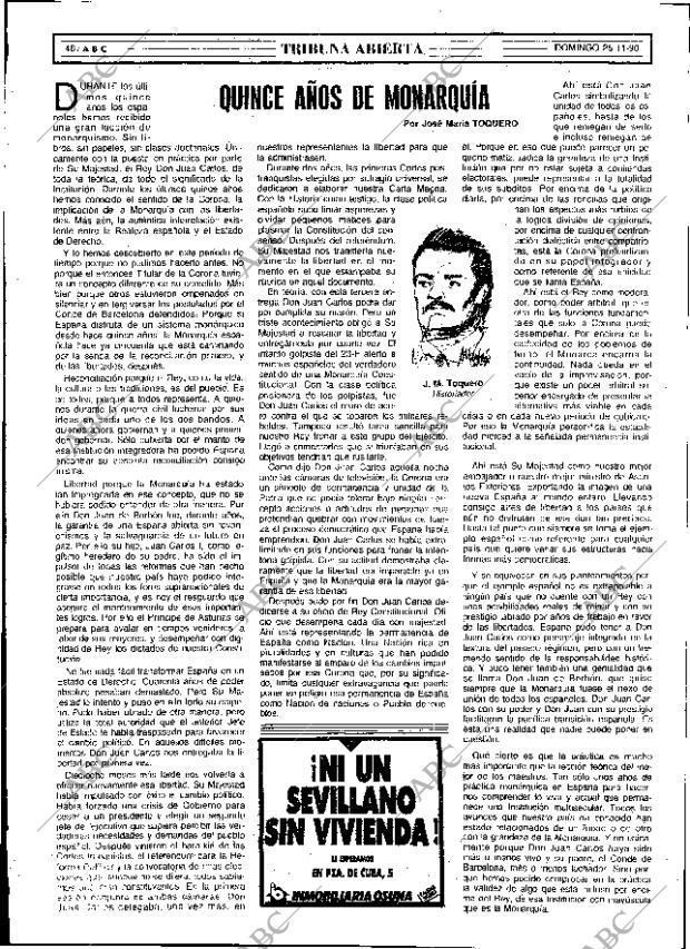 ABC SEVILLA 25-11-1990 página 46