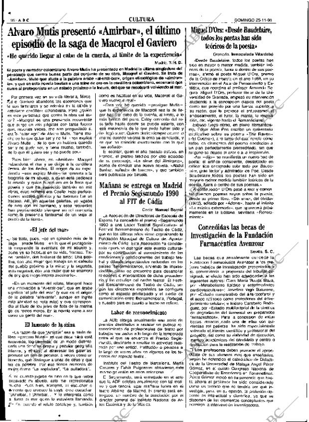 ABC SEVILLA 25-11-1990 página 96