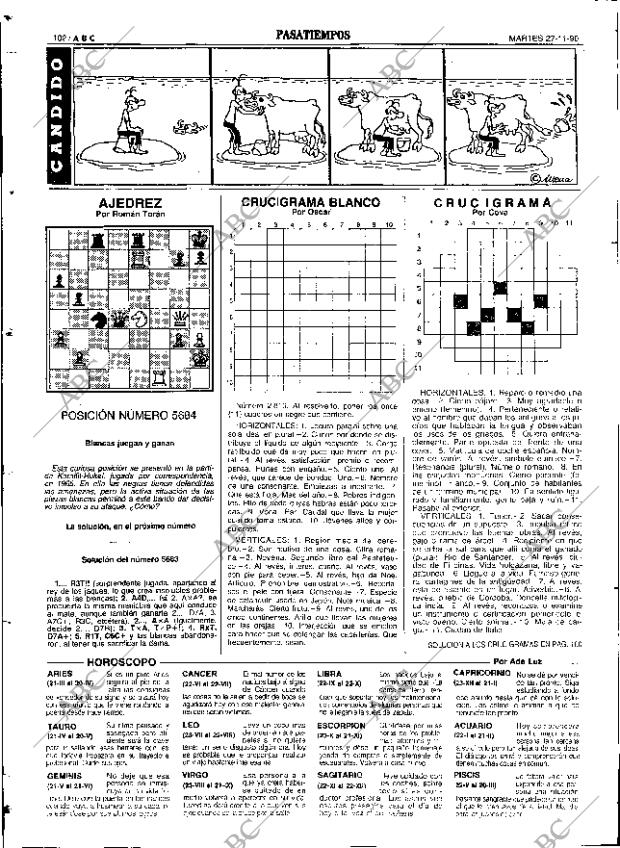 ABC SEVILLA 27-11-1990 página 102