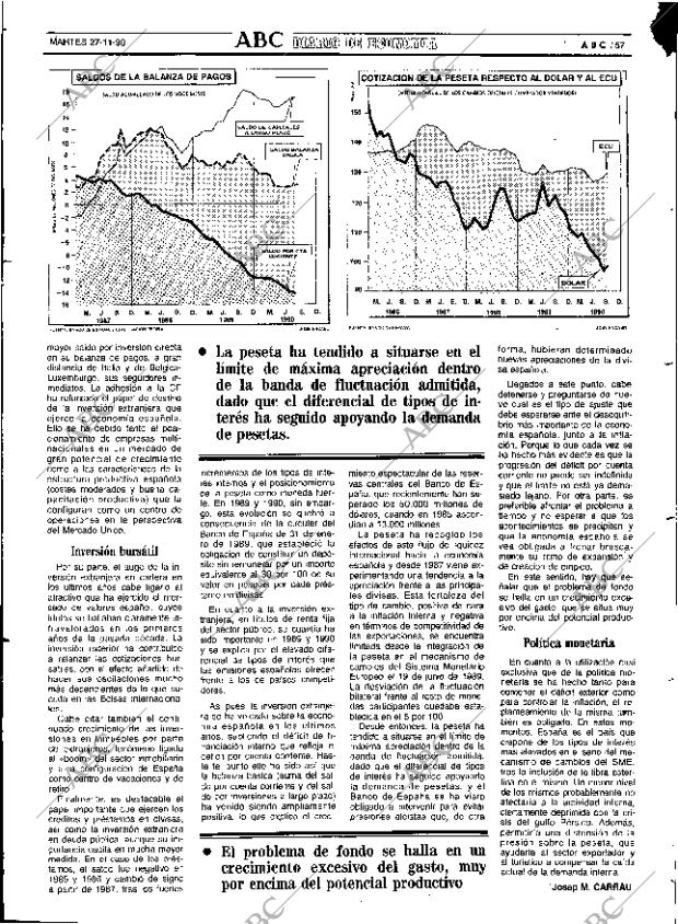 ABC SEVILLA 27-11-1990 página 57